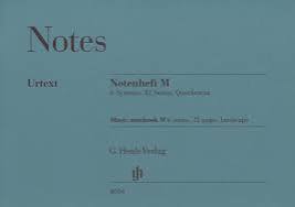 Henle Notes 6 Staves 32 Pages