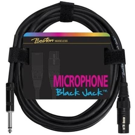 Boston Black Jack Microphone Cable 2m XLRf-XLRm