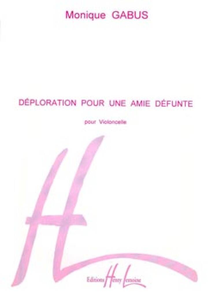 Gabus Deploration Pour Une Amie Defunte Vcl