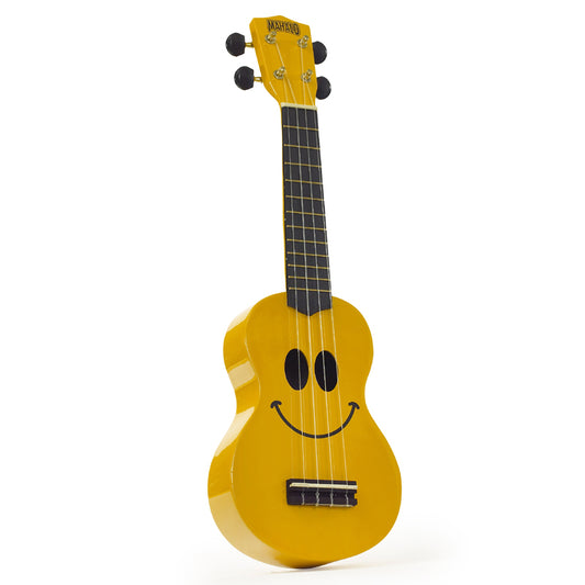 Ukulele Mahalo Smiley Yellow