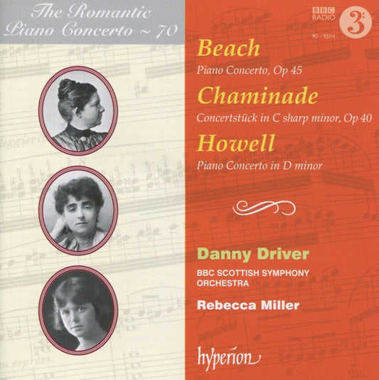 Romantic Pno Concertos CD Beach Chamina