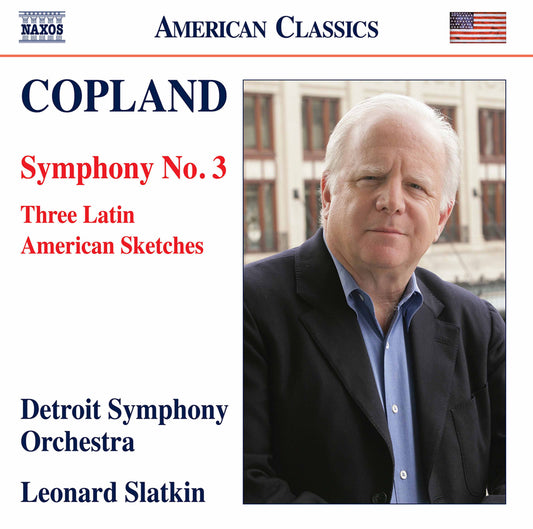 Copland Symphony 3 CD NAX Slatkin