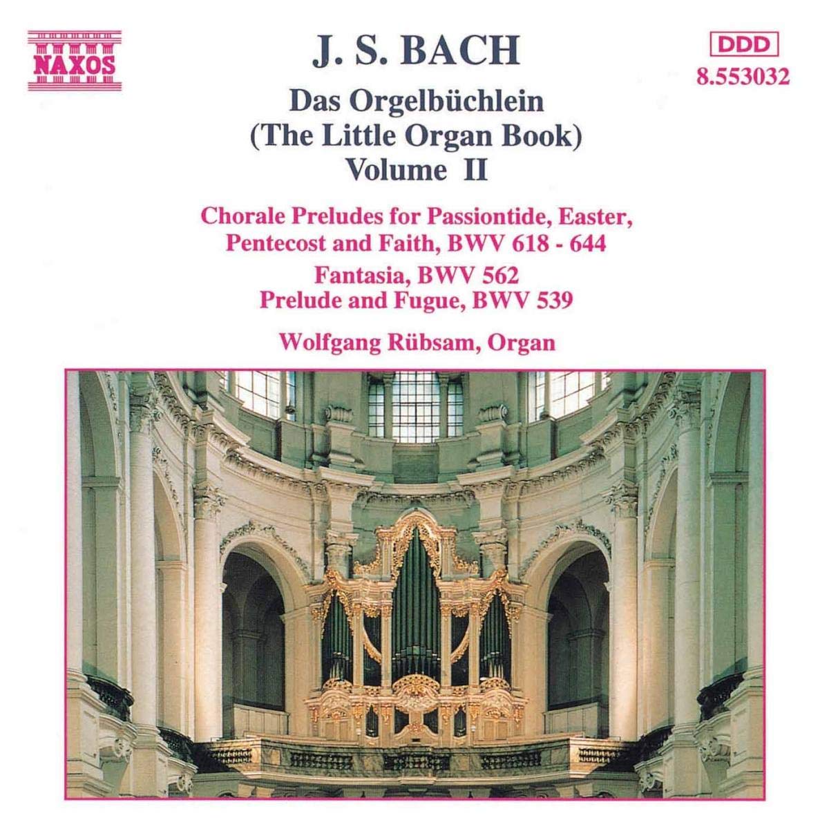 Bach Das Orgelbuchlein Vol2 CD NAX
