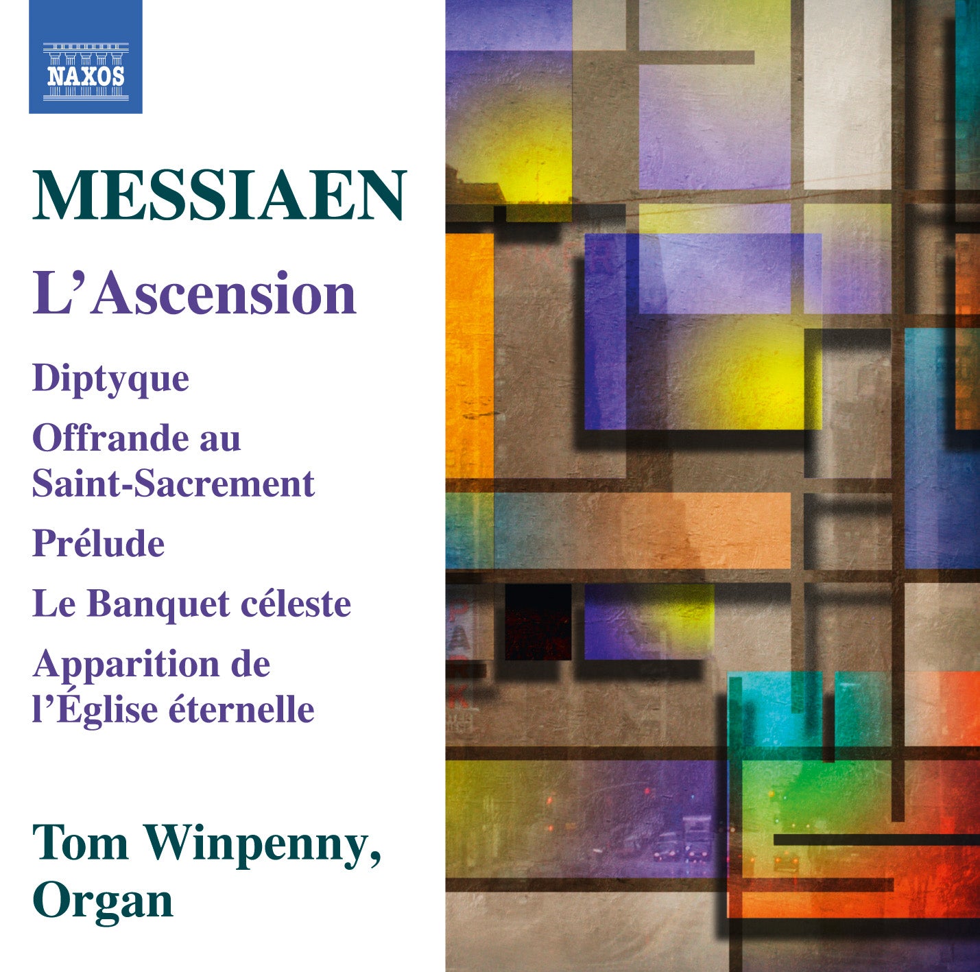 Messiaen LAscension Organ Winpenny CD