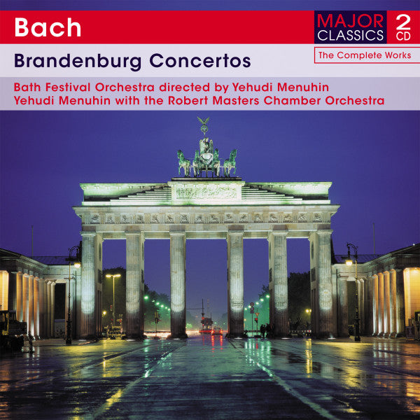 Bach Brandenburg Concertos Menuhin 2CD
