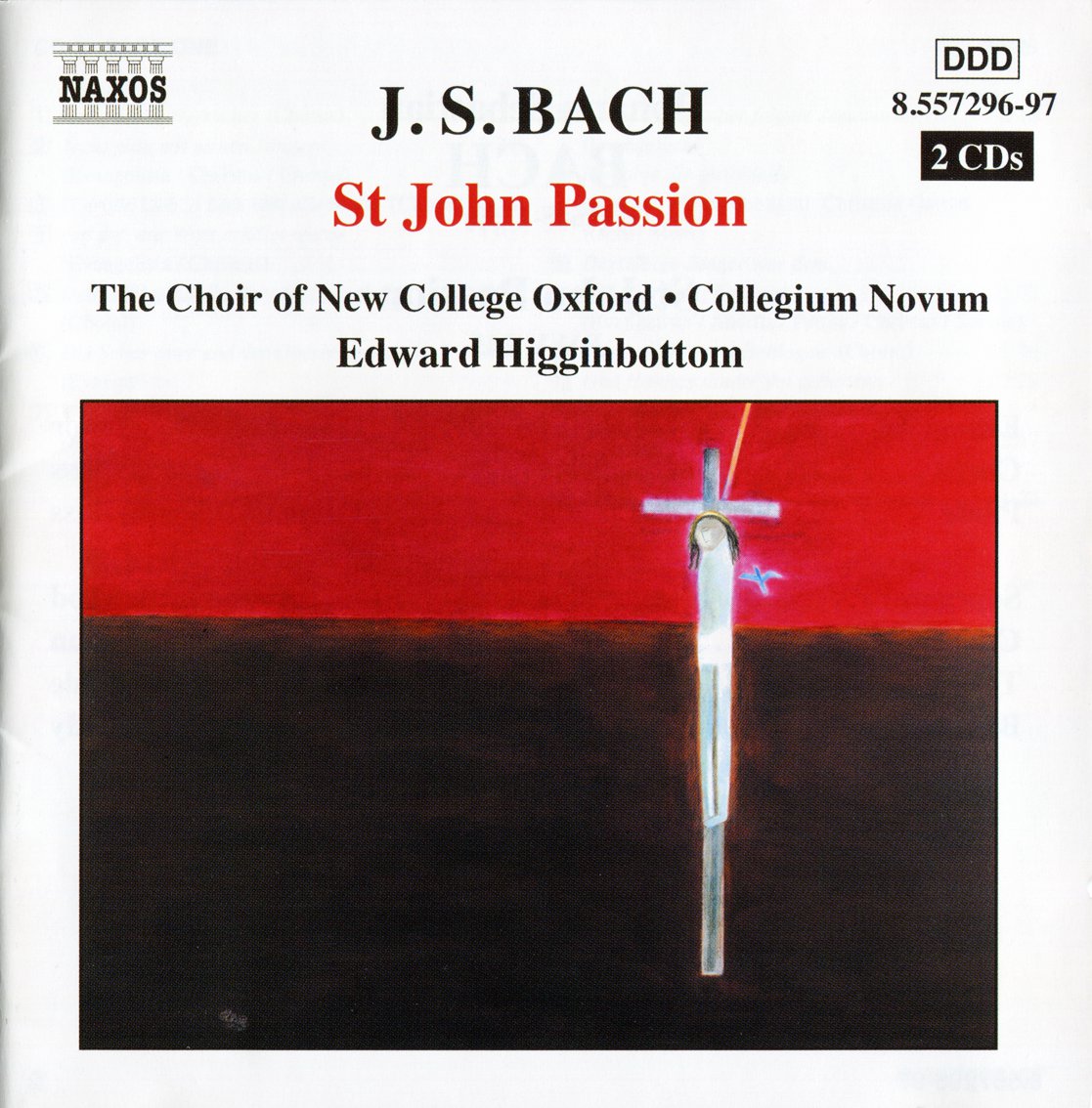 Bach St John Passion CD Higginbottom Ne