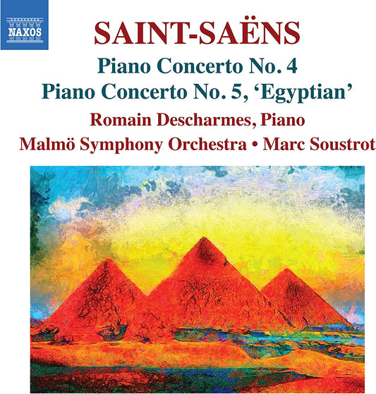 Saint Saens Pno Concertos 4&5 CD NAX