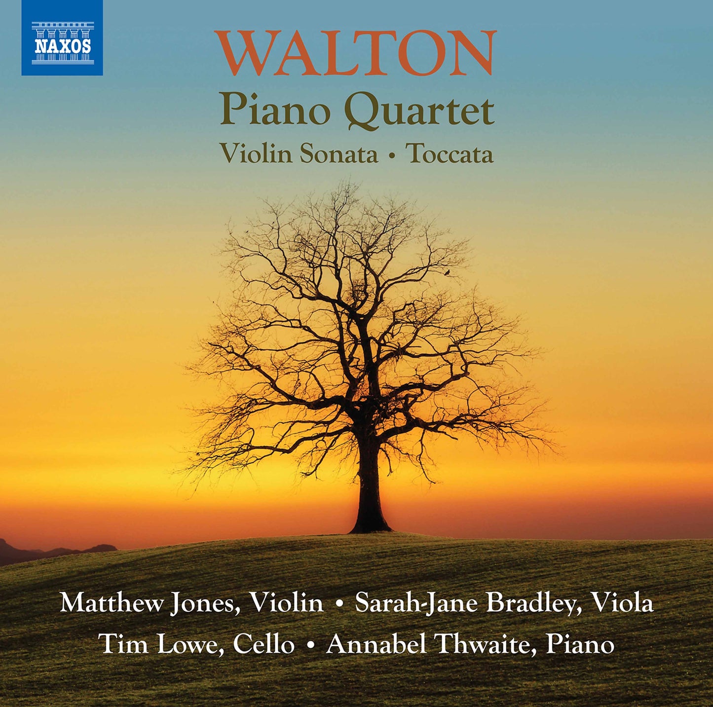 Walton Piano 4tet/Vln Sonata CD NAX