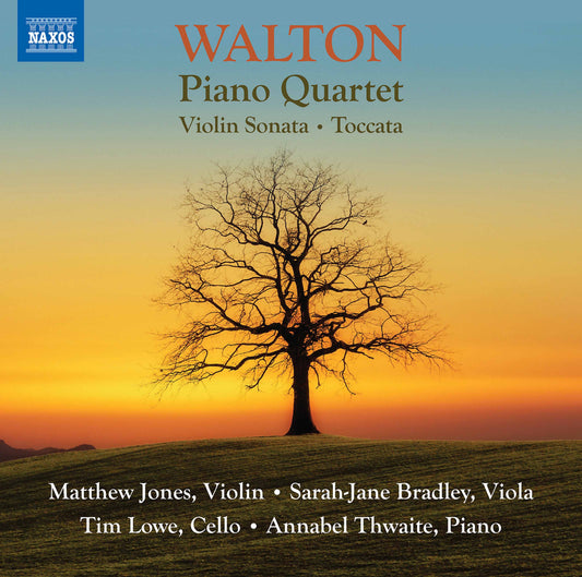 Walton Piano 4tet/Vln Sonata CD NAX