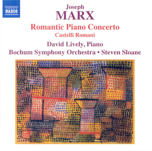 Marx Romanic Piano Concerto CD