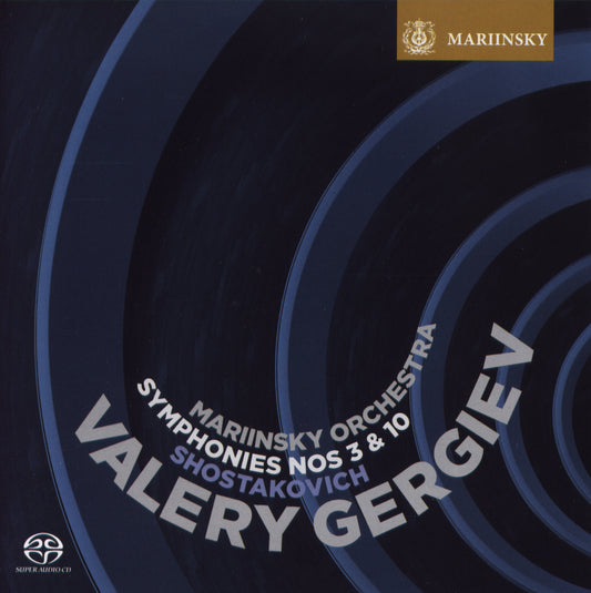 Shostakovich Symphonies 3&10 CD Gergiev
