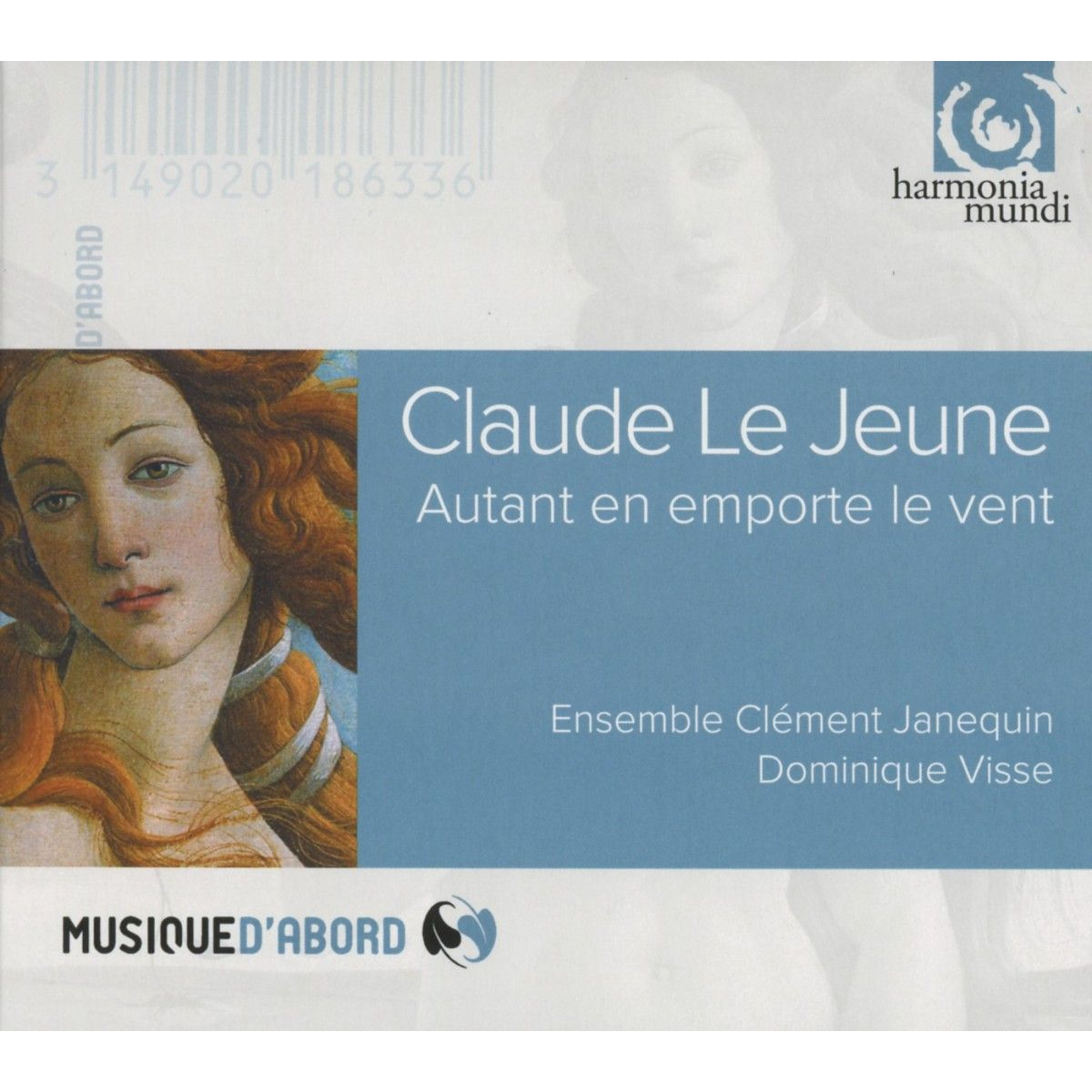 LeJeune Autant en Emporte Le Vent CD HM