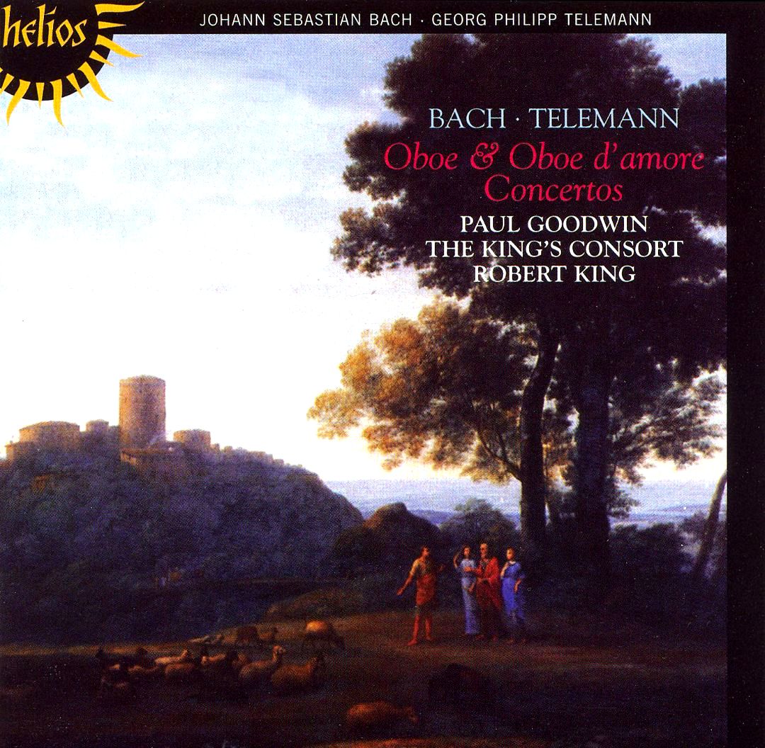 Bach/Telemann Oboe Concertos CD HEL