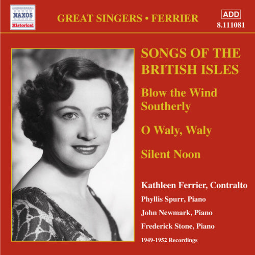 Ferrier Songs of British Isles CD Nax