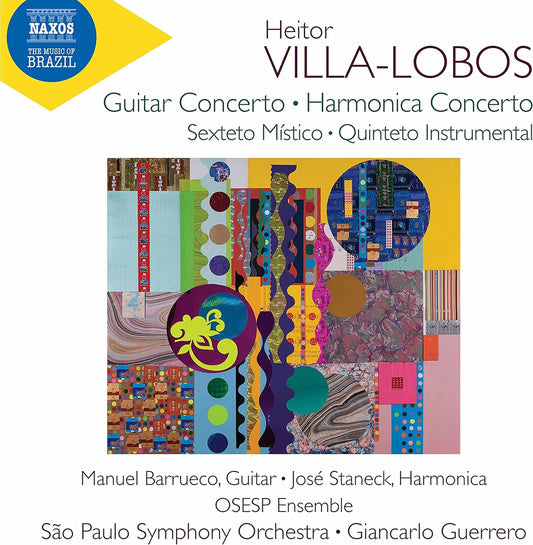 Villa Lobos Gtr Concerto etc CD NAX
