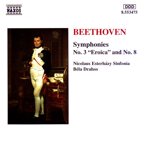 Beethoven Symphonies Nos. 3 and 8 Naxos