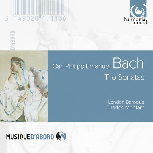 Bach CPE Trio Sonatas CD HM