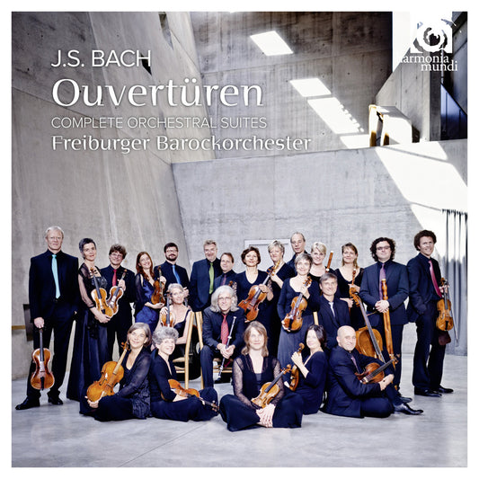 Bach Overtures Orchestral Suites Freibu