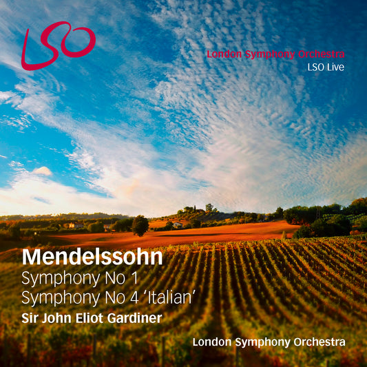 Mendelssohn Symphonies 1&4 CD LSO Gardi