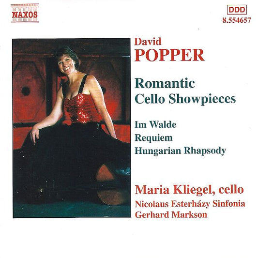 Popper Romantic Cello Showpieces CD NAX