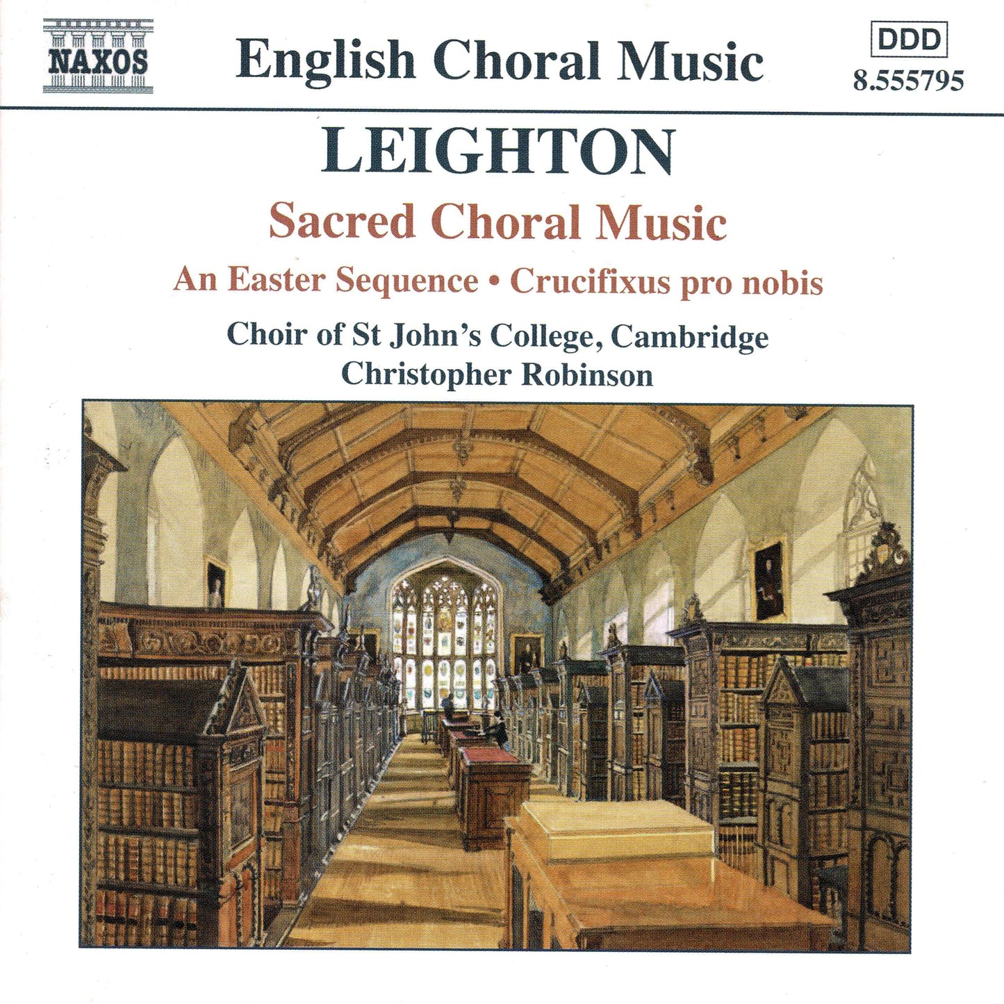 Leighton Sacred Choral Music CD NAX