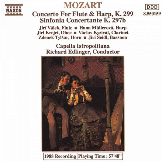 Mozart Concerto Flt&Harp K299 CD