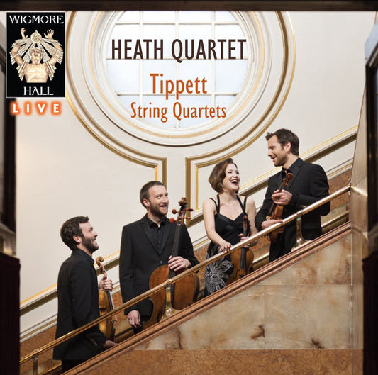 Tippett String 4tets 1-5 CD WIG Heath 4