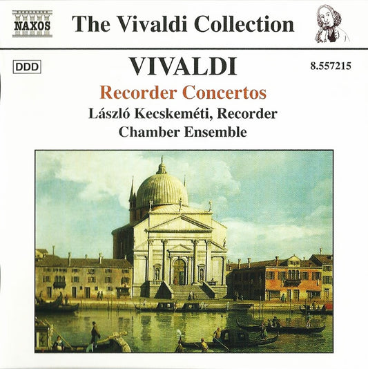 Vivaldi Recorder Concertos CD NAX