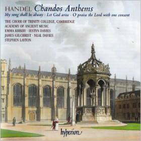 Handel Chandos Anthems CD HYP Trinity/L