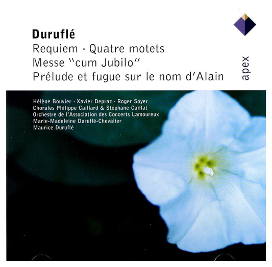 Durufle Requiem etc CD Apex Durufle