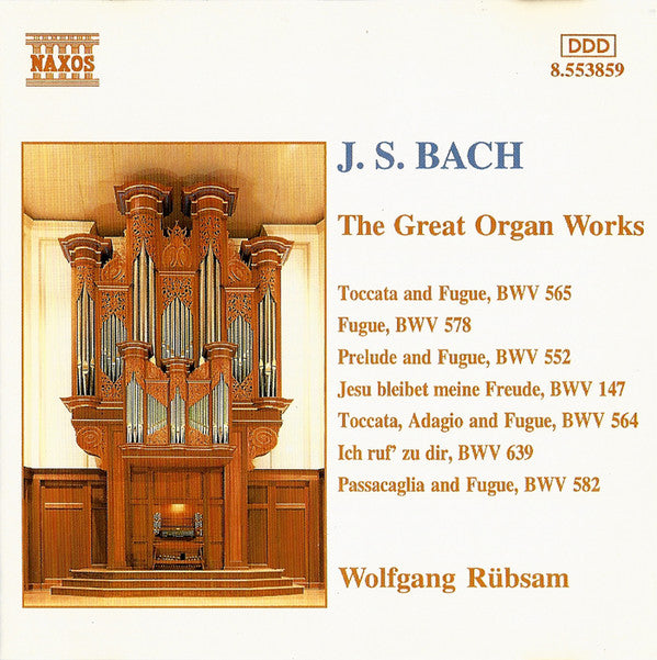 Bach The Great Organ Works CD NAX