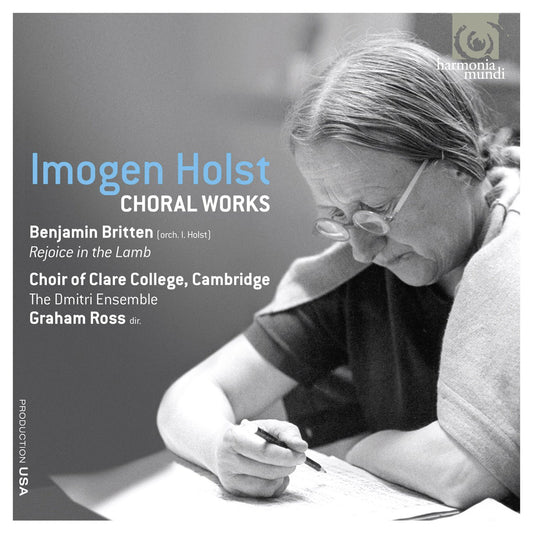 Imogen Holst Choral Wks CD Clare Colleg
