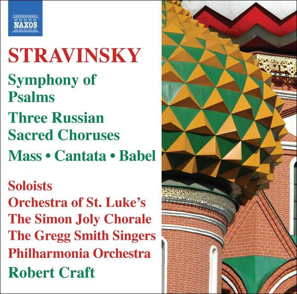 Stravinsky Symphony of Psalms etc CD Na