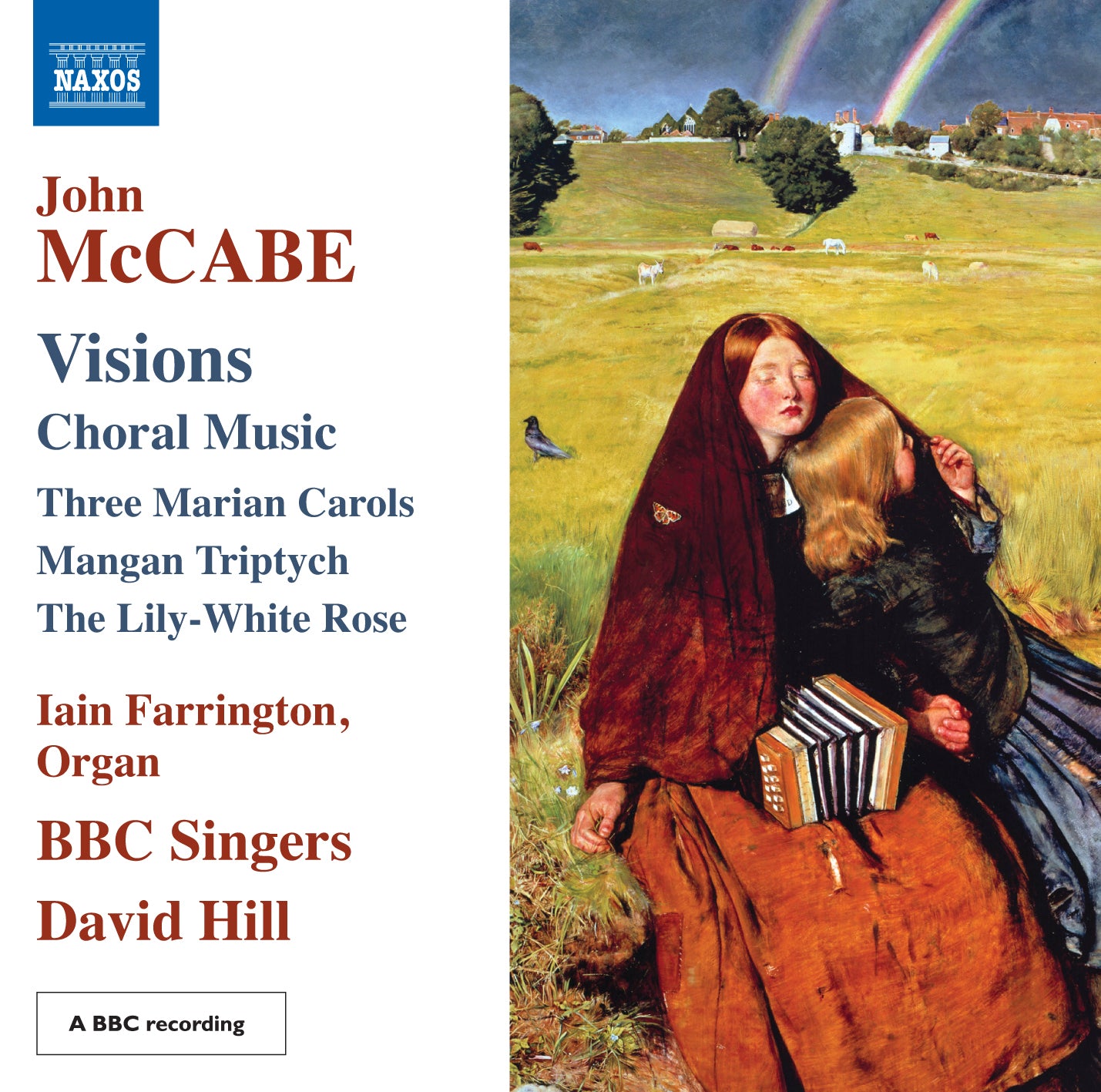 McCabe Visions Choral Music CD Naxos