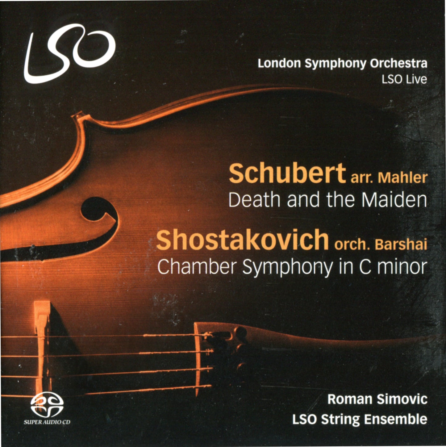 Schubert/Mahler Death & the Maiden CD L