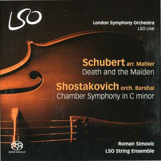 Schubert/Mahler Death & the Maiden CD L