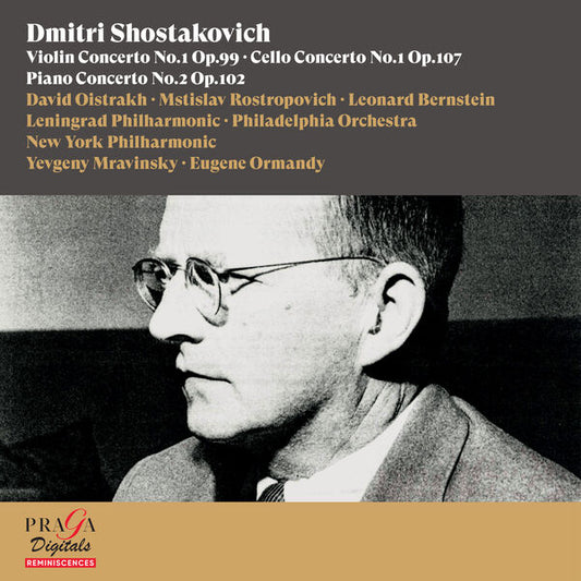 Shostakovich 3 Concertos Vln/Vc/Pno CD