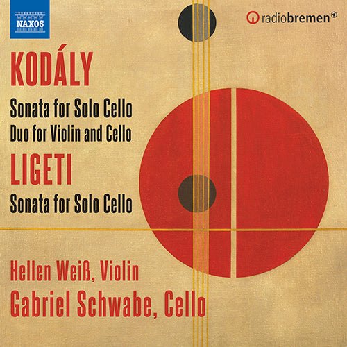 Kodaly/Ligeti Cello Sonatas CD NAX