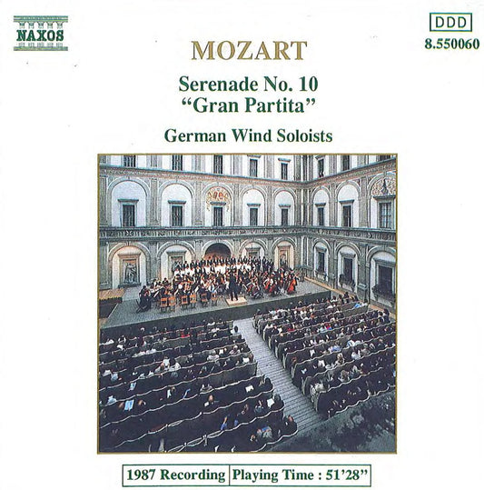 Mozart Serenade 10 Gran Partita CD K361