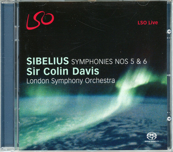Sibelius Symphonies 5&6 CD LSO Colin Da
