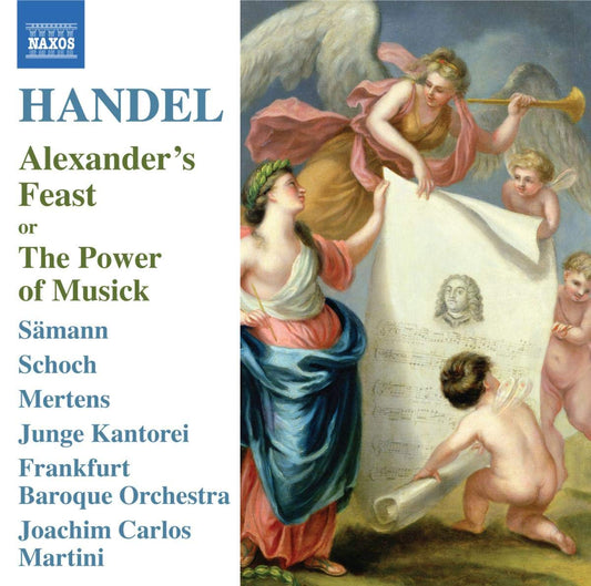 Handel Alexanders Feast CD Naxos