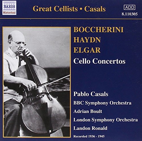 Casals Cello Concertos CD NAX Boccherin