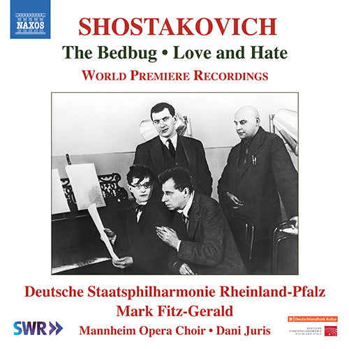 Shostakovich Bedbug Love&Hate CD NAX
