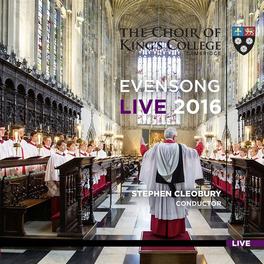 Evensong Live 2016 Cleobury CD HM
