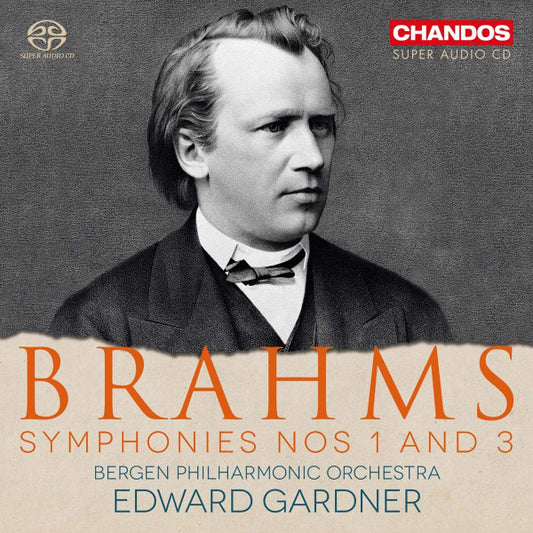 Brahms Symphonies 1&3 CD CHAN Gardner