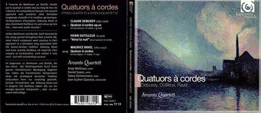 Debussy Ravel String Qts Arcanto CD HM