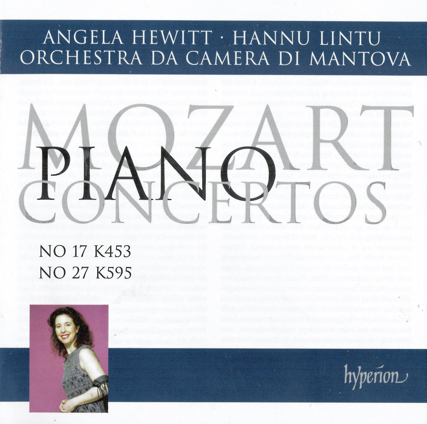 Mozart Piano Concertos 17&27 CD