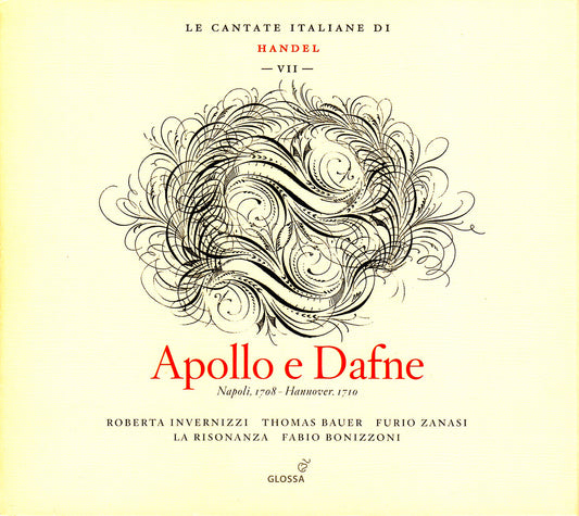 Handel Italian Cantatas 7 Apollo & Dafn