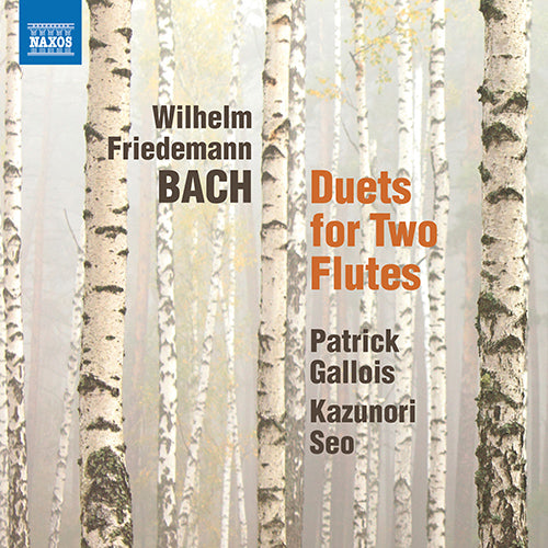 WF Bach Duets 2 Flutes CD NAX