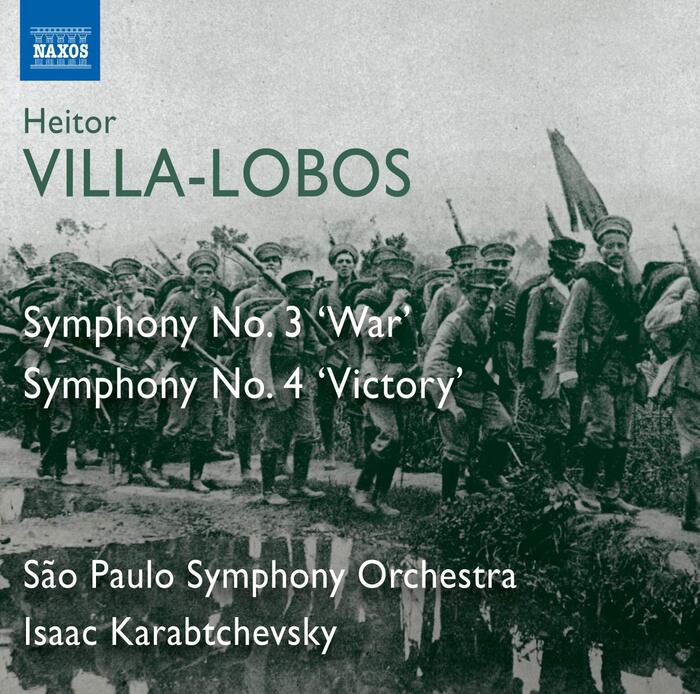 Villa-Lobos Symphonies 3 & 4 CD NAX